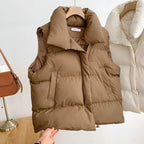 Archie | Mens Puffer Padded Quilted Down Warm Sleeveless Vest