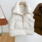 Archie | Mens Puffer Padded Quilted Down Warm Sleeveless Vest