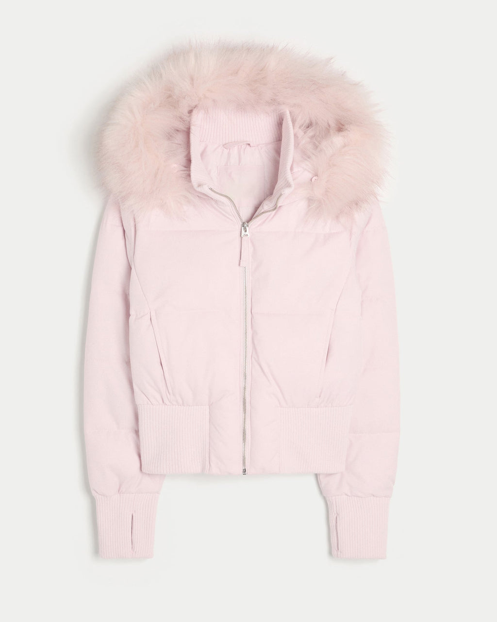 Aria | Womens Hooded Fur Collar Padded Puffer Jacket