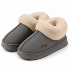 Ariana | Womens Fluffy Fuzzy Memory Foam Warm Winter Indoor House Slippers Shoes