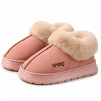 Ariana | Womens Fluffy Fuzzy Memory Foam Warm Winter Indoor House Slippers Shoes