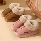Ariana | Womens Fluffy Fuzzy Memory Foam Warm Winter Indoor House Slippers Shoes
