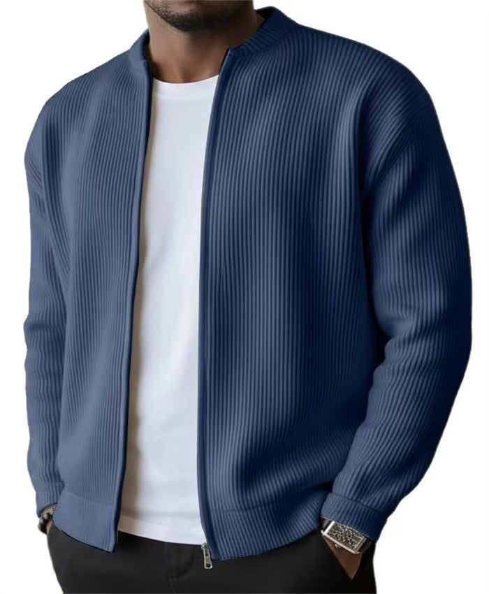 Arlo | Mens Varsity Jacket Corduroy Baseball Bomber Casual Letterman Coat