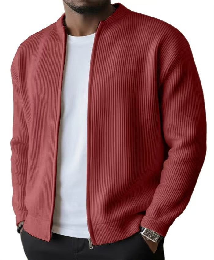 Arlo | Mens Varsity Jacket Corduroy Baseball Bomber Casual Letterman Coat