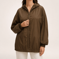 Astrid | Womens Lightweight Hooded UV Sun Protection Summer Jacket, Brown