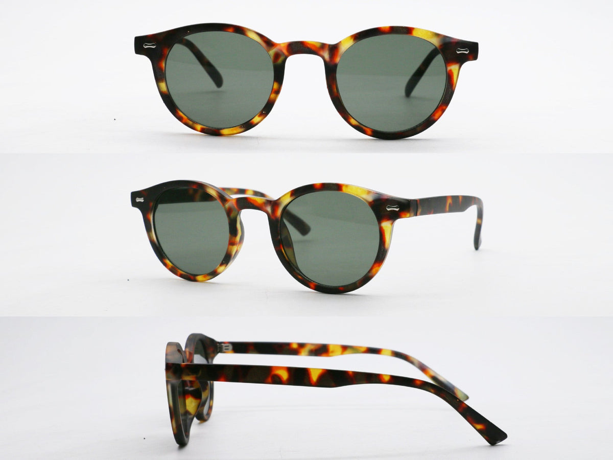 Auden | Womens Retro Round UV400 Sunglasses - Colour 2