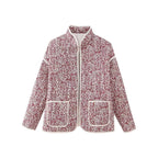 Audrina | Womens Lightweight Printed Padded Cotton Puffer Jacket