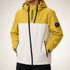 Beatrix | Mens Waterproof Jacket Windproof Hooded Lightweight Outdoor Work Coat, Design 6