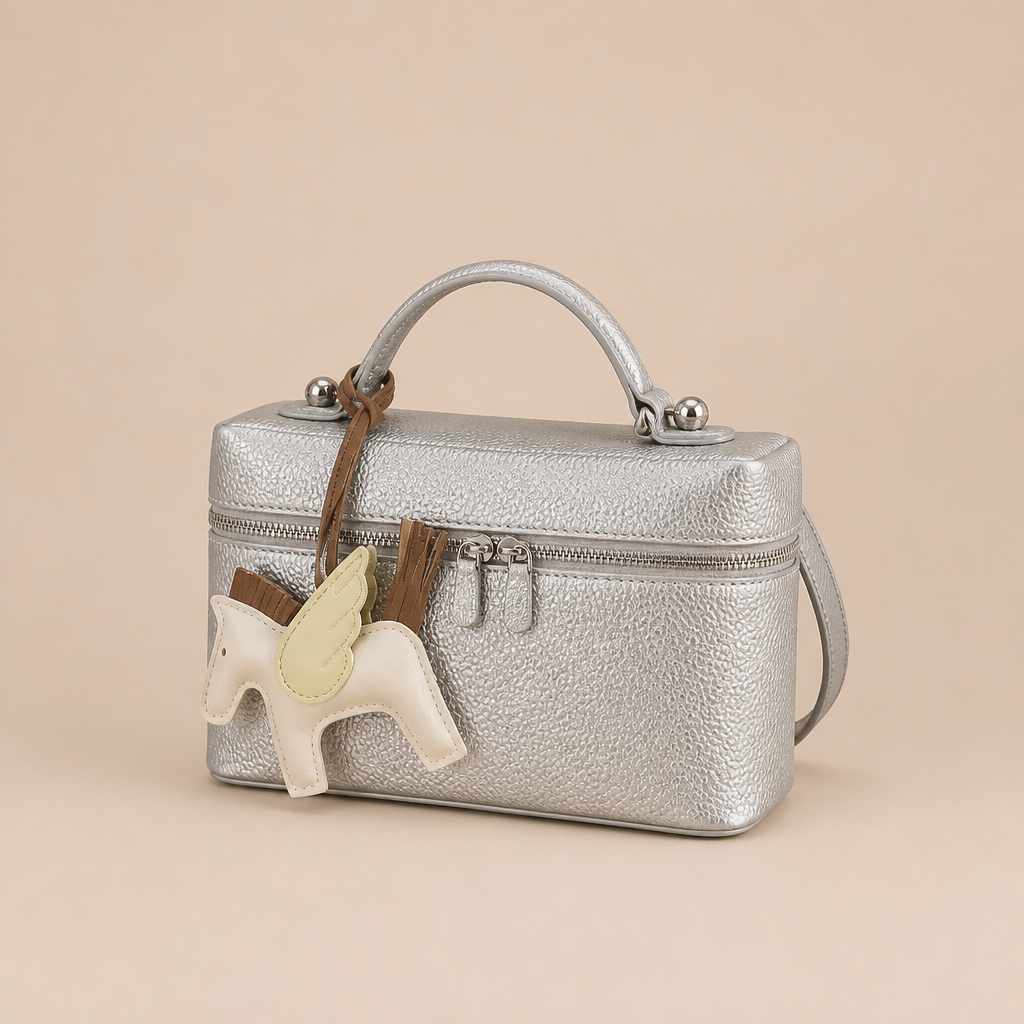 Belinda | Womens Crossbody Bag Casual Shoulder Purse Handbag, Silver