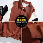 Bertram | Mens Colour Block Long Sleeve Polo Shirt Casual - 3