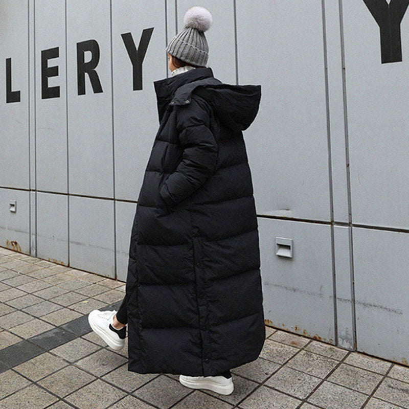 Bethany | Womens Long Quilted Padded Cotton Winter Coat
