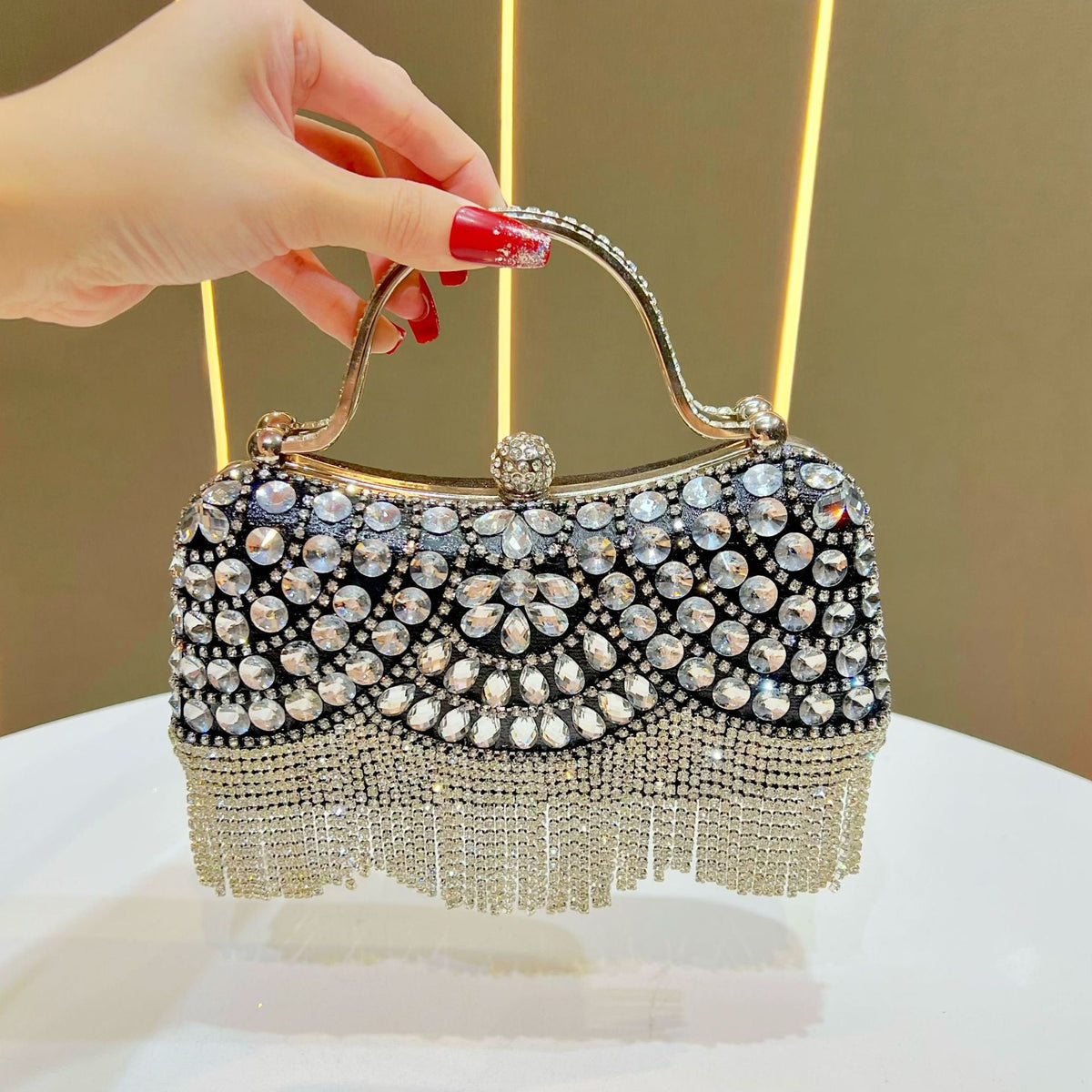 Beverly | Womens Clutch Purse Evening Dinner Party Handbag