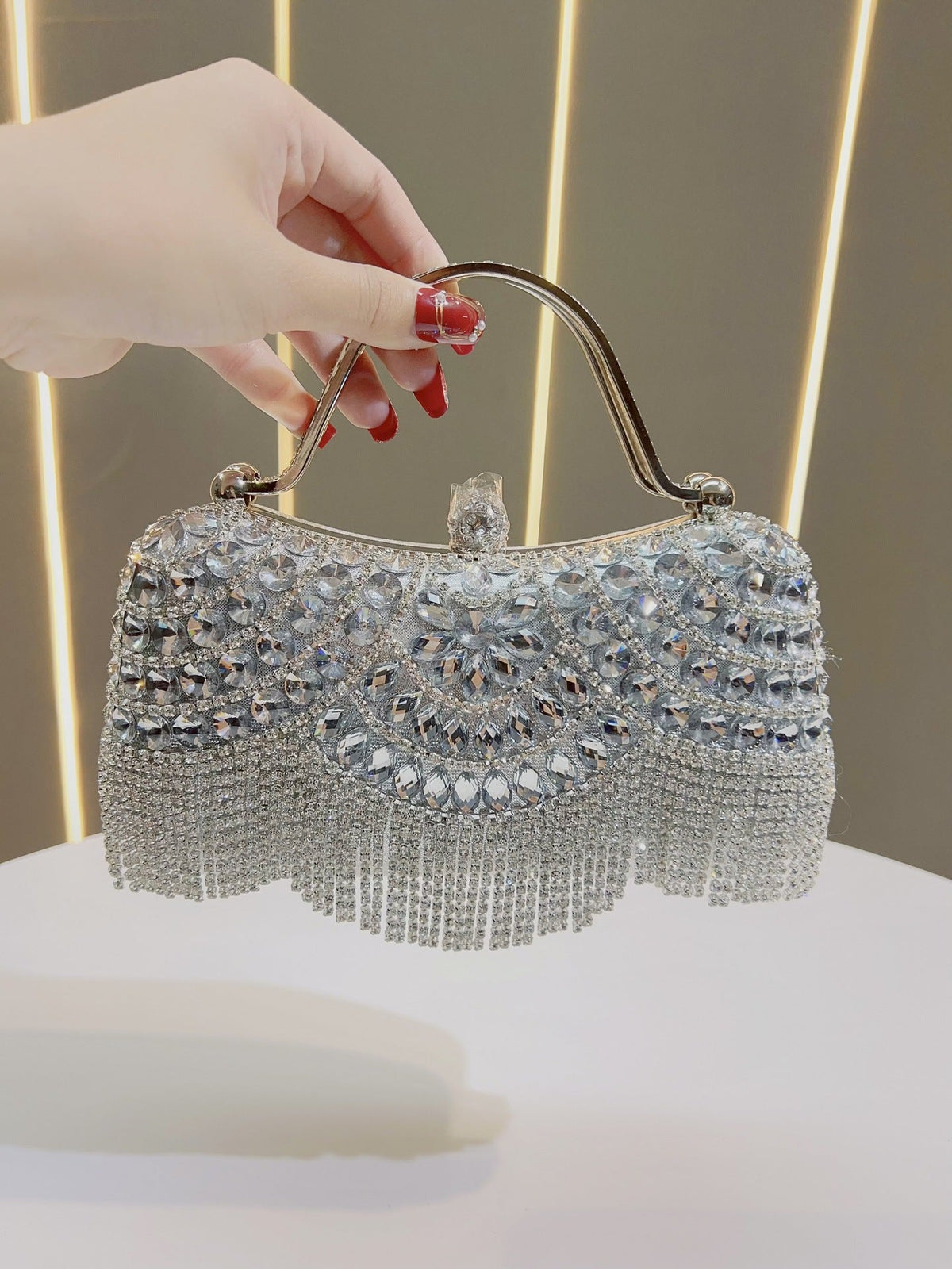 Beverly | Womens Clutch Purse Evening Dinner Party Handbag