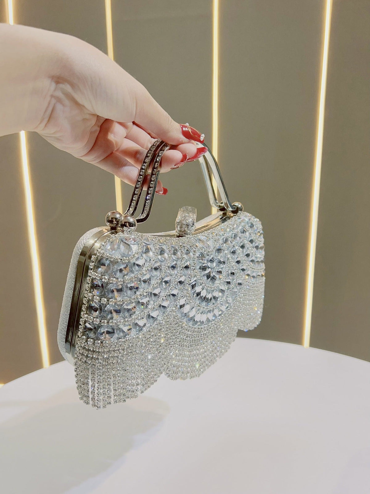 Beverly | Womens Clutch Purse Evening Dinner Party Handbag