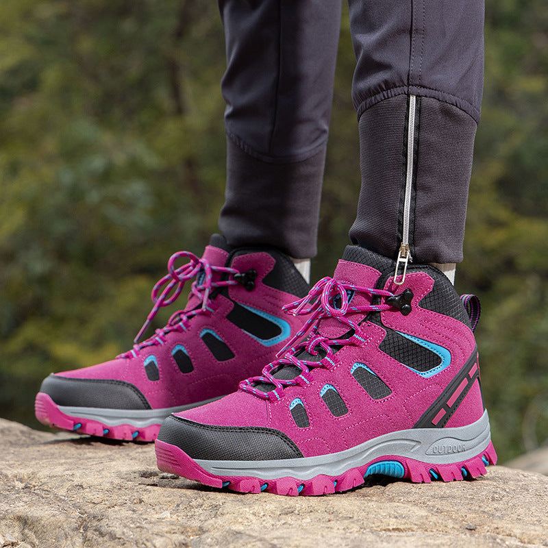Billie | Womens Water Resistant Breathable High Top Walking Hiking Boots