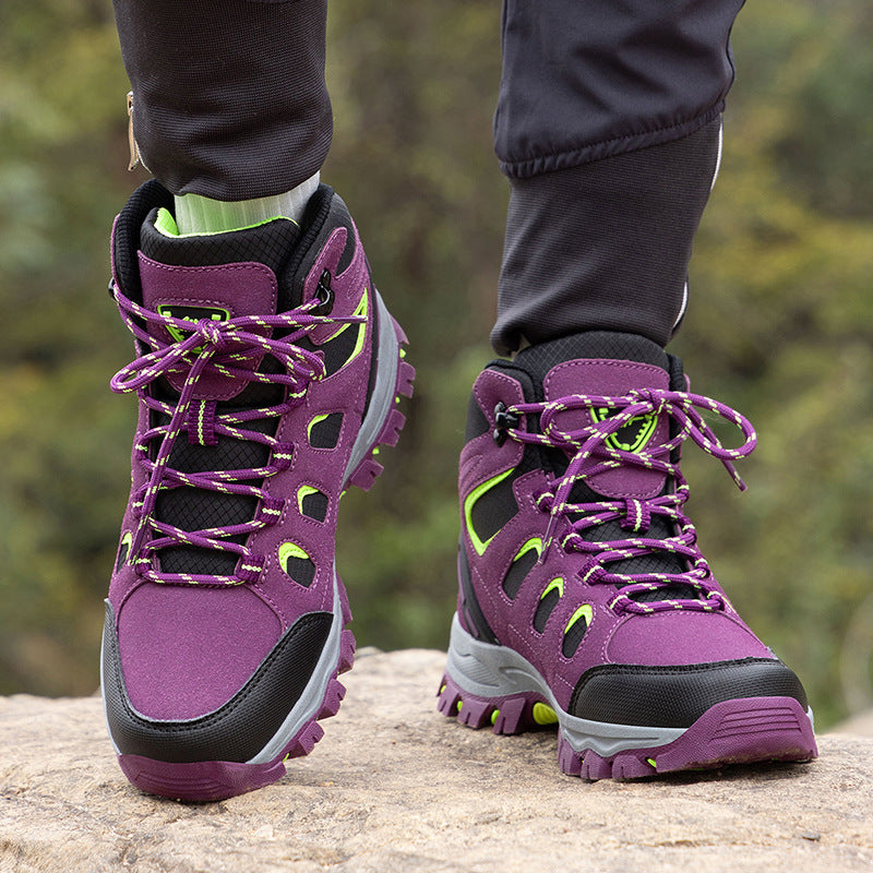 Billie | Womens Water Resistant Breathable High Top Walking Hiking Boots