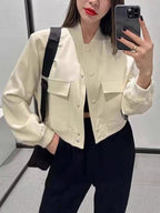 Blythe | Womens Oversized Pocket Jacket - 4