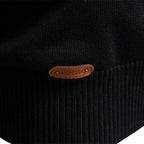 Bowen | Mens Half Zip Sweater Cotton Stand Collar Casual Pullover