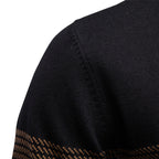 Bowen | Mens Half Zip Sweater Cotton Stand Collar Casual Pullover