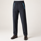 Bradley | Mens Waterproof Windproof Outdoor Hiking Rain Pants, Navy Blue
