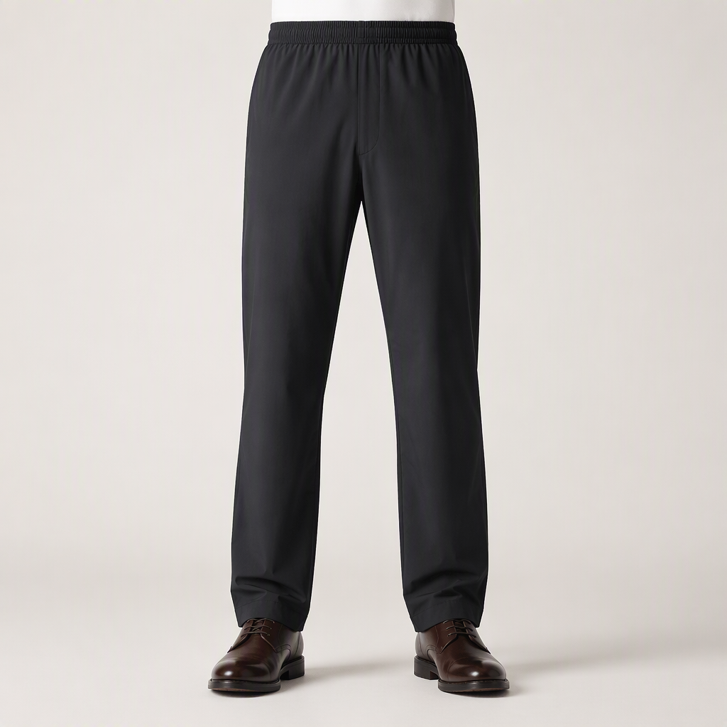 Bradley | Mens Waterproof Windproof Outdoor Hiking Rain Pants, Black 2