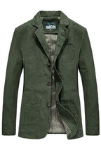 Brian | Mens Lightweight Casual Cotton Suit Collar Jacket