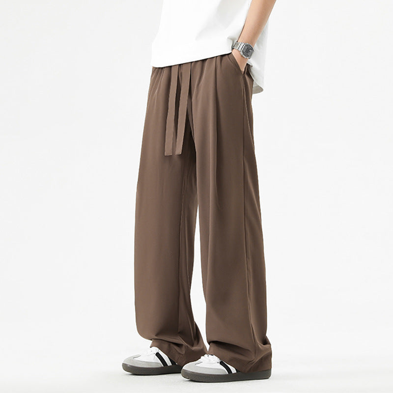 Briggs | Mens Wide Leg High Waisted Straight Quick Dry Casual Pants