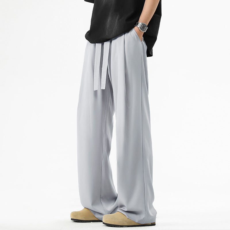 Briggs | Mens Wide Leg High Waisted Straight Quick Dry Casual Pants