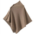 Brinley | Womens Cashmere Poncho Shawl Wrap Cape Warm Scarf