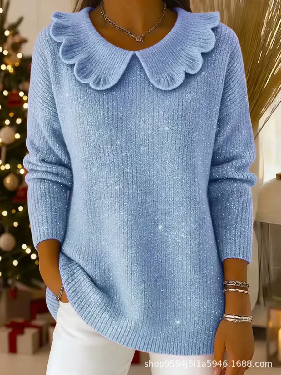 Briony | Womens Vintage Stand Collar 3D Print Casual Top T-Shirt - 1