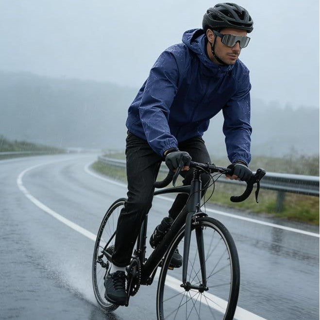 Bryce | Mens Water Resistant Hooded Windbreaker Jacket
