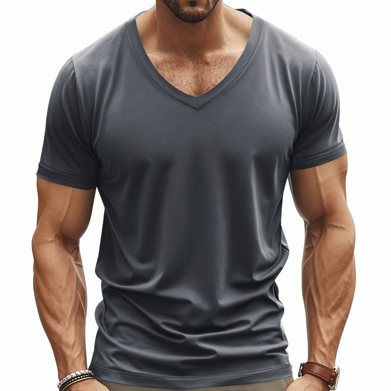 Callahan | Mens American Quick Dry V Neck Short Sleeve T Shirt - 3