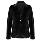 Camille | Womens Slim Fit Velvet Blazer - 11