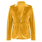 Camille | Womens Slim Fit Velvet Blazer - 18