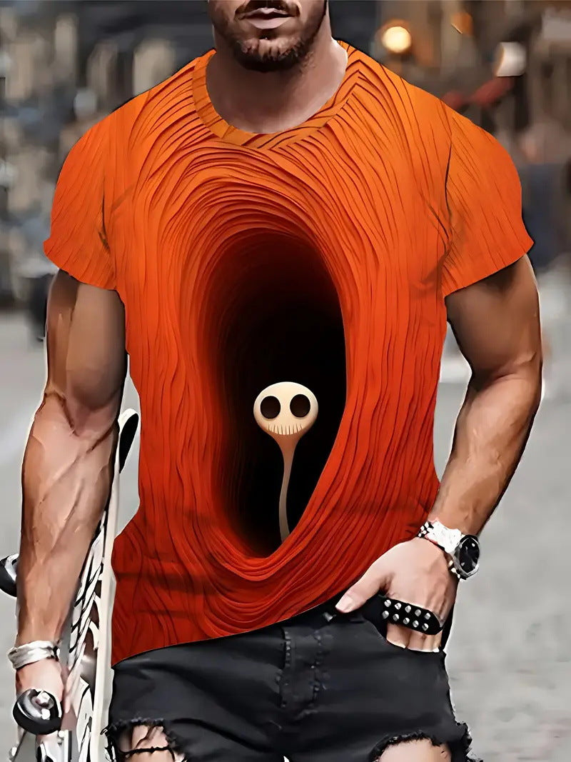 Cannon | Mens Graphic T Shirt 3D Print Short Sleeve Tee