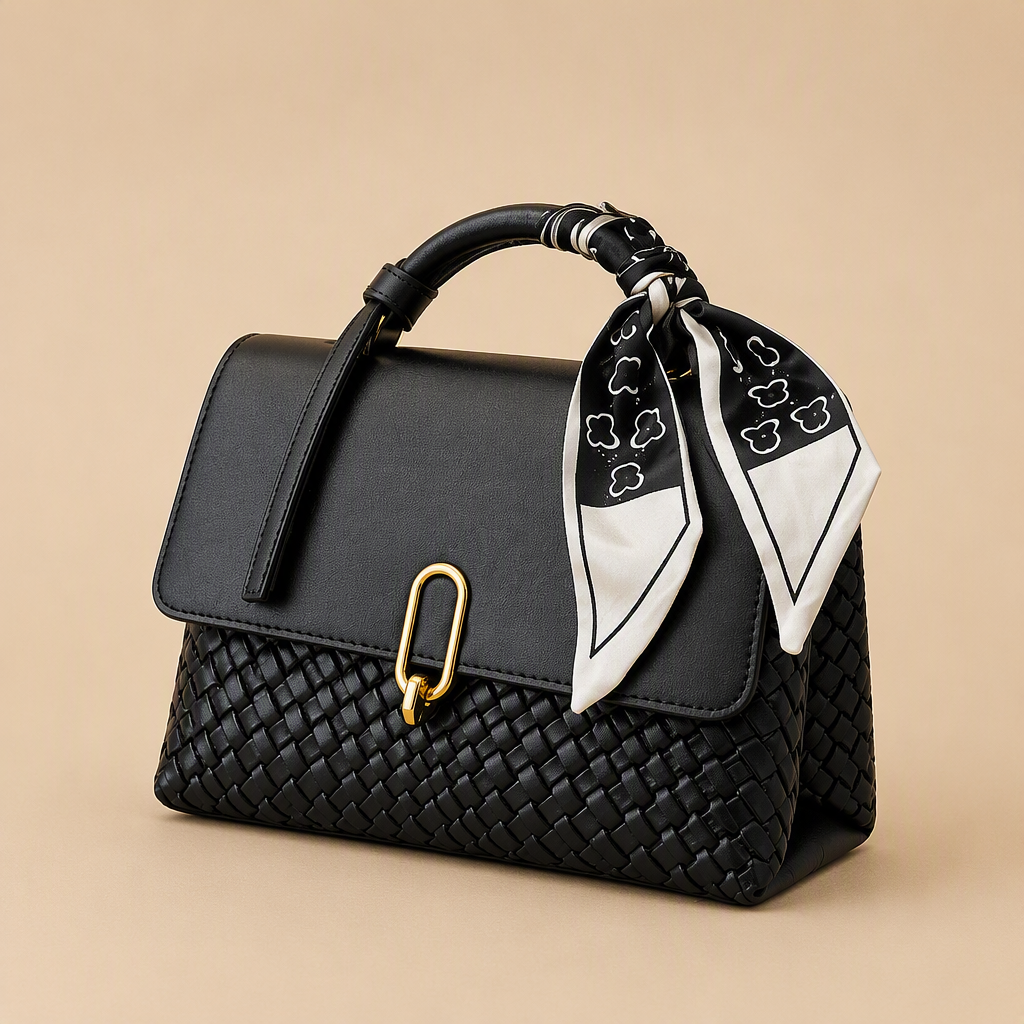 Carlotta | Womens Crossbody Bag Casual Shoulder Purse Handbag, Black