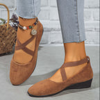 Carly | Womens Pointed Toe Wedge Comfortable Casual Loafers