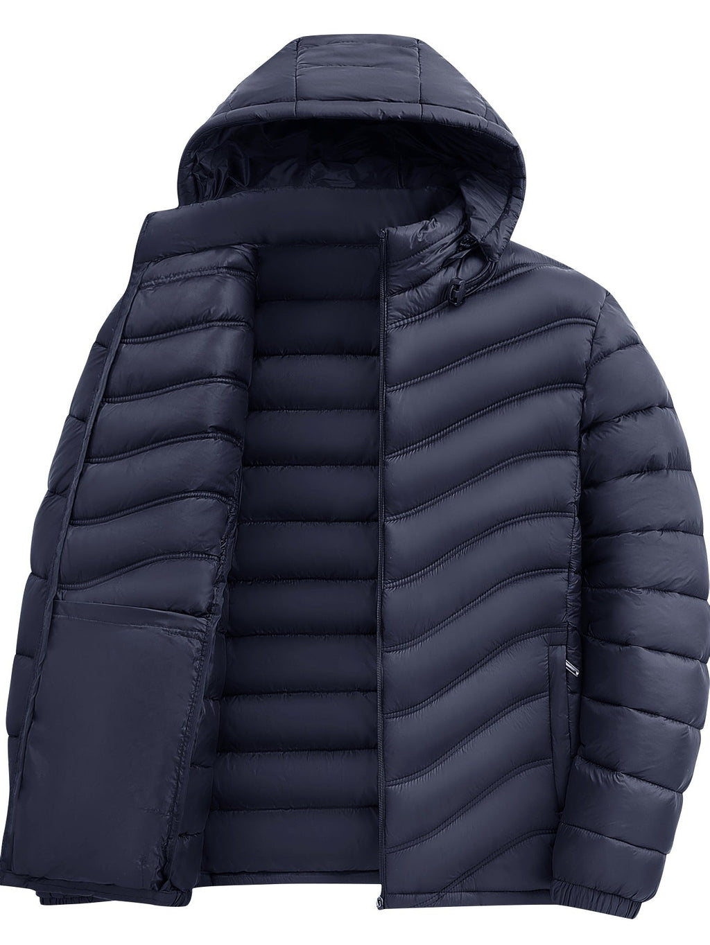 Cash | Mens Puffer Jacket Lightweight Padded Winter Quilted Coat