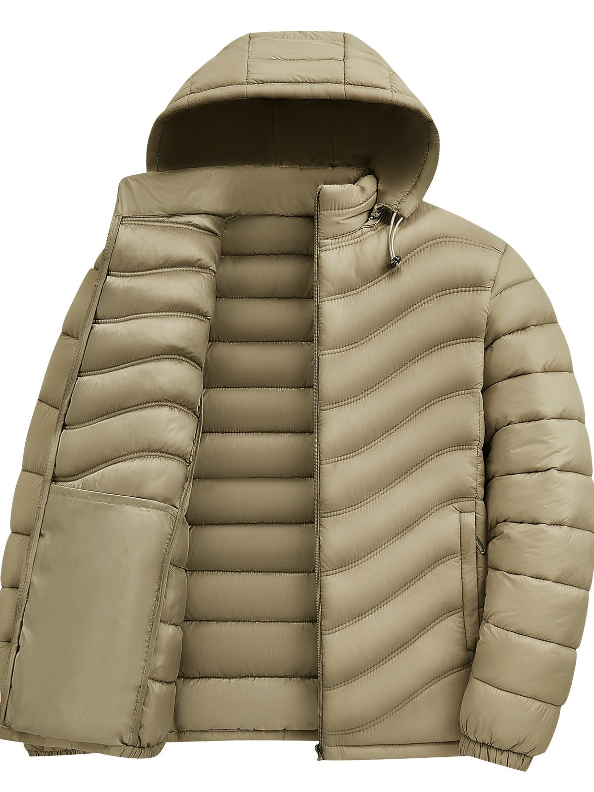 Cash | Mens Puffer Jacket Lightweight Padded Winter Quilted Coat