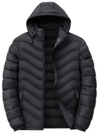 Cash | Mens Puffer Jacket Lightweight Padded Winter Quilted Coat