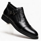 Charlie | Mens Leather Dress Shoes Pointed Toe Business Casual Formal Footwear