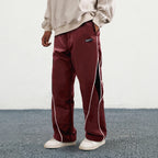 Chloe | Womens Wide Leg Straight Casual Elastic Waist Pants