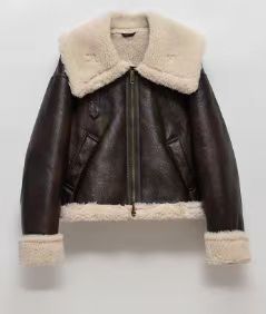 Chrissy | Womens Faux Fur Jacket Zip Up Warm Winter Coat