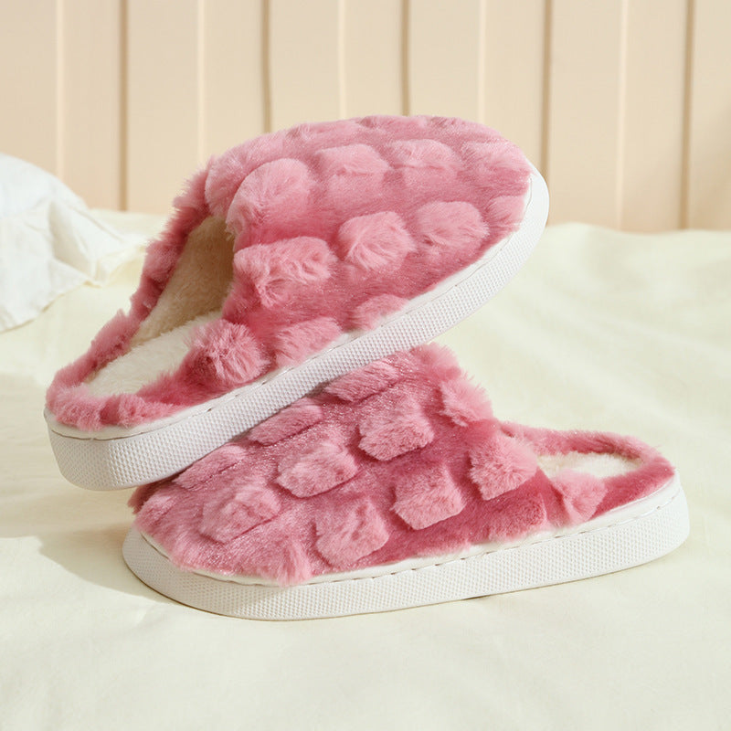 Christina | Womens Fluffy Fuzzy Memory Foam Warm Winter Indoor House Slippers Shoes