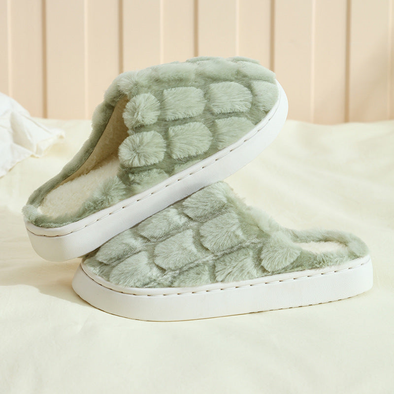 Christina | Womens Fluffy Fuzzy Memory Foam Warm Winter Indoor House Slippers Shoes