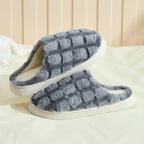 Christina | Womens Fluffy Fuzzy Memory Foam Warm Winter Indoor House Slippers Shoes