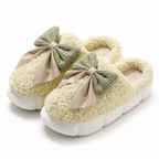 Christina | Womens Fluffy Fuzzy Memory Foam Warm Winter Indoor House Slippers Shoes