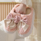 Christina | Womens Fluffy Fuzzy Memory Foam Warm Winter Indoor House Slippers Shoes