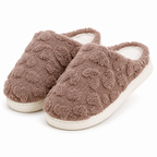 Christina | Womens Fluffy Fuzzy Memory Foam Warm Winter Indoor House Slippers Shoes