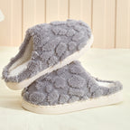 Christina | Womens Fluffy Fuzzy Memory Foam Warm Winter Indoor House Slippers Shoes
